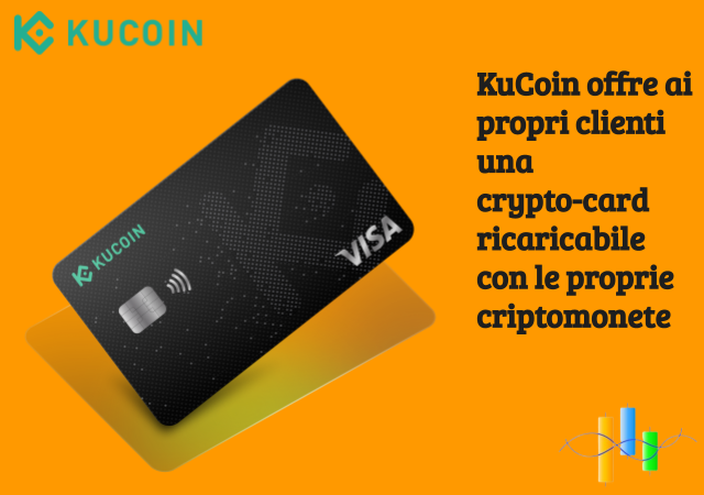 La KuCard è una carta appartenente al circuito VISA con cui poter spendere le proprie criptovalute