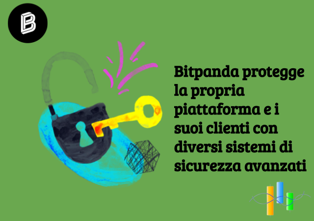 La piattaforma exchange Bitpanda è protetta da diversi sistemi crittografici avanzati